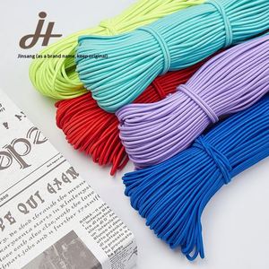 Latex Core Round 30mm Elastic Rope 2.5mm Colorful Elastic Band Rubber Band Cuff <b>Trampoline</b> Rope High Elastic DIY Multi-purpose - Product Image 3
