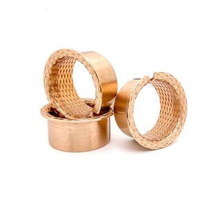 Оловянная бронза <span class=keywords><strong>FB090</strong></span> обернутая бронзовая втулка с алмазными масляными розетками для тракторной сельскохозяйственной техники - Product Image 4