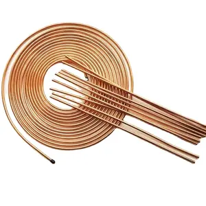 Hot Selling Copper Coated double wall Bundy Tube for Auto Brake System
