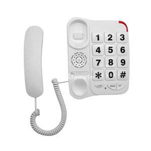 Teléfono Fijo para Personas Mayores con Botones Grandes y Función SOS, Funciona Durante Cortes de Energía para Emergencias en el <span class=keywords><strong>Hogar</strong></span> - Product Image 4