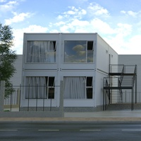 Maison préfabriquée, capsule spatiale, pod de bureau, cabine Apple, mobile, modulaire, extensible, conteneur préfabriqué, bâtiment de bureau en acier