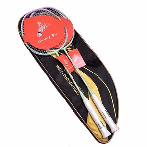 Ensemble de raquettes de <span class=keywords><strong>badminton</strong></span> 2 pièces pour couples, <span class=keywords><strong>taille</strong></span> 6U, entièrement en fibre de carbone, niveau débutant à intermédiaire, personnalisation acceptable - Product Image 5