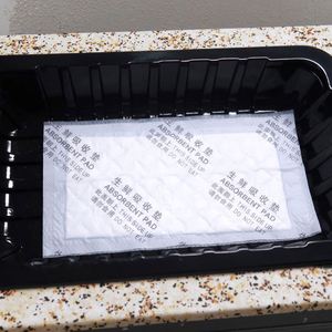Customized Multi-Specification PE+SAP Eco-friendly Food Grade Absorbent Pads 40-50ml Absorption Capacity for <b>Packaging</b> <b>Printing</b> - Product Image 1