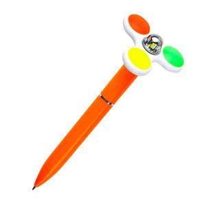 Creative Decompression Rotary <b>Pen</b> Gyro Ballpoint <b>Pen</b> With Logo - Product Image 3