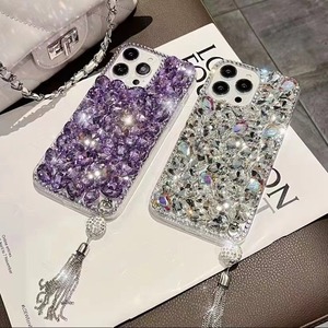 Gran oferta de fundas de teléfono acrílicas a prueba de golpes de diseñador de diamantes de lujo para iPhone 15PROMAX XS XR 11 12 13 14ProMax 6 7 8 Plus para niñas - Product Image 4