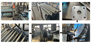 Puntales Acrow Galvanizados Ajustables para Techos Metálicos, Soporte Telescópico de Construcción, Poste de Soporte de Acero de Alta Resistencia - Product Image 4