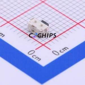 1TS003B-2700-3500A-CT Tactile Switch SMD,1.8x4.6mm Switch Single Pole Single Throw Rectangle Button 2.7N Horizontal Mount - Product Image 2