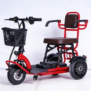 Triciclo Eléctrico <span class=keywords><strong>Plegable</strong></span> Holladay de 400W y 48V, E-<span class=keywords><strong>Trike</strong></span> Portátil para Desplazamientos Urbanos Diarios, Scooter Eléctrico de 3 Ruedas - Product Image 1