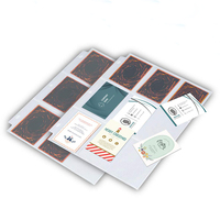 Manufaktur Custom ized Display Card Book Innenseiten Clear Pocket Pages Karten hülle
