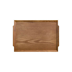 Plateau en bois de luxe KRWT-2001 400*280-plateau de service en bois antidérapant en frêne naturel pour hôtel cuisine café et usage domestique - Product Image 2