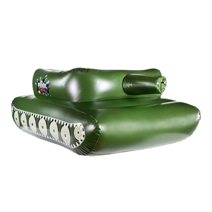 Piscine <span class=keywords><strong>gonflable</strong></span> Rts en forme <span class=keywords><strong>de</strong></span> char pour enfants, avec pistolet à eau, jouets <span class=keywords><strong>de</strong></span> combat aquatique, pour un plaisir estival. - Product Image 1