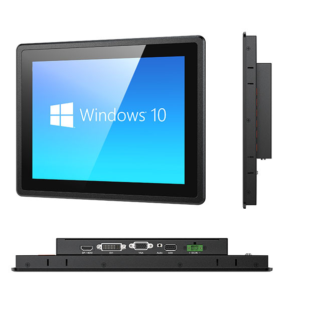 12.1inch Touch Monitor Embedded/Wall Mount IP65 Waterproof High Brightness LCD Open Frame Industrial Touch Screen