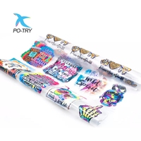 Película de Transferencia Térmica PET Rollo a Rollo 50cmx100m/50m Soluble en Agua Impresión UV a Baja Temperatura para Aplicaciones DTF