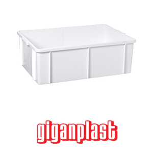 <b>Stackable</b> Transport <b>Box</b> 60 × 40 × 20 h cm, 1924 g, without Lid Giganplast - Product Image 4