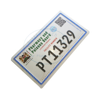 Plaque d'Immatriculation Moto Congo en Aluminium Gaufré de Haute Qualité, Design Personnalisé, Vente en Gros, Numéros Réfléchissants - Product Image 1