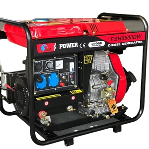 เครื่องเชื่อม6500DE 5KVA โครงแบบเปิดและเครื่องกำเนิดไฟฟ้า6500DE เครื่องกำเนิดไฟฟ้า - Product Image 1