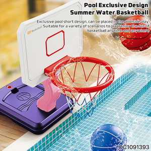 Bambini Sport Indoor piscina regolabile basket canestro porta giocattolo con 4 pz palla - Product Image 6