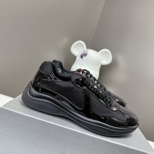 <span class=keywords><strong>P</strong></span> thương hiệu người đàn ông cao cấ<span class=keywords><strong>p</strong></span> của mùa đông Giày chạy màu đen da chính hãng ren-up đóng cửa cao su đế ngoài thời trang hợ<span class=keywords><strong>p</strong></span> thời trang kích thước lớn lưới - Product Image 3