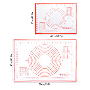 맞춤형 맞춤형 내열성 실리콘 베이킹 매트 페이스트리 매트 측정 - Product Image 2