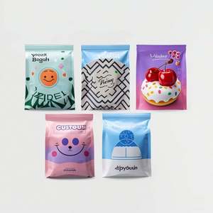 Custom Logo Printed Three-Sided <b>Seal</b> Edible Candy Packing <b>Bags</b> 3.5g Moisture and Smell Proof Foil Packaging for Sugars - Product Image 4