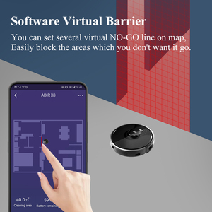 <span class=keywords><strong>Robot</strong></span> <span class=keywords><strong>aspirateur</strong></span> intelligent ABIR X8, pour le sol, la maison et chez soi, - Product Image 5