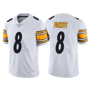 Maillots de football courts respirants pour hommes 90 T.J. Watt 2 Justin Fields 8 Pickett 6 Queen 24 Porter 23 Darius Slay cousus édition limitée - Product Image 5