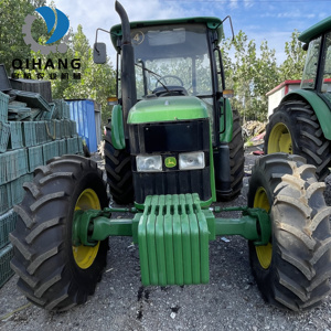 Tractor <span class=keywords><strong>de</strong></span> rueda nuevo usado <span class=keywords><strong>de</strong></span> <span class=keywords><strong>segunda</strong></span> <span class=keywords><strong>mano</strong></span> 4x4wd <span class=keywords><strong>John</strong></span> and Deer 120hp con equipo agrícola maquinaria agrícola <span class=keywords><strong>Mini</strong></span> cargador compacto - Product Image 2