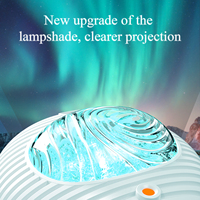 Veilleuse LED étoilée moderne Mini projecteur laser de galaxie pour chambre Ambiance Lune Sommeil Projecteur domestique