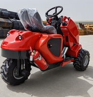 HAIJU H130 Mini Caricatore Elettrico a 3 Ruote, Capacità di Carico 350kg, Certificato CE, Batteria al Litio Senza Manutenzione, Braccio Autolivellante