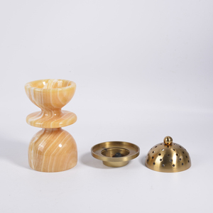 Sortie d'usine <span class=keywords><strong>Bakhoor</strong></span> mubkhar arôme porte-bâton d'encens maison bois de santal brûleur d'encens porte-encens encensoir - Product Image 2