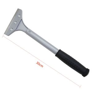 Hoja de acero RX0106, cuchillas fijas, mango de Metal de 12 pulgadas de longitud, agarre de goma, herramienta de limpieza para eliminación de manchas duras, raspador profesional para patio - Product Image 3
