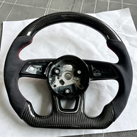 Volant en fibre de carbone personnalisé pour Audi RS3 RS4 RS8 S3 S4 S5 A3 A4 A5 8Y 8P RSQ8 A1 8X B8 SQ8 C8 RS7 S3 8V B9 SQ5