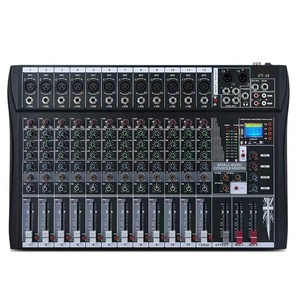 Mixer de Áudio Profissional CT de Alta Qualidade com 16 DSP, Função de <span class=keywords><strong>Delay</strong></span> e <span class=keywords><strong>Reverb</strong></span> sem Equalização - Product Image 1