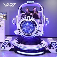 Nuevo Equipo de Entretenimiento, Simulador de Arcade VR 360, Máquina de Vuelo con Realidad Virtual 9D