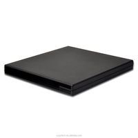 Boîtier de graveur de DVD externe pour ordinateur portable/de bureau, graveur portable USB2.0 SATA RAM de 12,7 mm