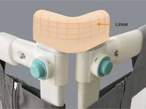 Barrière de lit de sécurité réglable haut de gamme pour bébé, en maille d'acier, longueurs ajustables (1,8m/2,0m/2,2m) - Vente en gros à prix réduit - Product Image 6