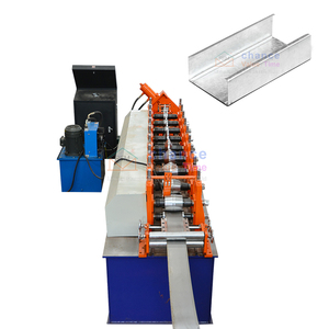 Liming kim loại Stud theo dõi Thép Đo Cửa Sổ Khung Trần máy làm với C U W Omega hồ sơ - Product Image 2