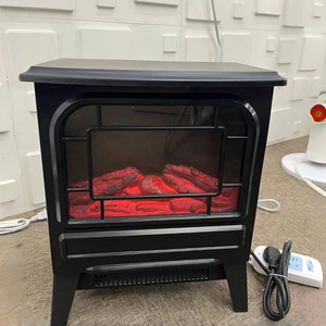 Nlhigh Chất Lượng 1500W Lò Sưởi Điện Đứng Miễn Phí Trang Trí Nội Thất Ngọn Lửa Điện Bếp Nóng - Product Image 1