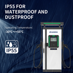 Nouvelle <span class=keywords><strong>station</strong></span> de <span class=keywords><strong>recharge</strong></span> rapide pour véhicules électriques DC 360 kW, utilisation commerciale, certifiée CE, <span class=keywords><strong>installation</strong></span> au sol AONENG - Product Image 6