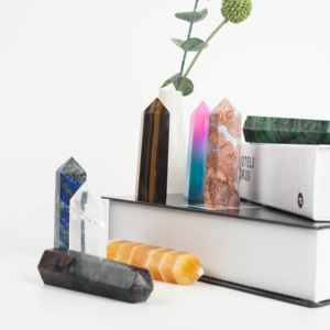 Số lượng lớn bán buôn Chất lượng cao tự nhiên Chakra thiền định năng lượng tinh thể điểm tháp cho phong thủy - Product Image 4