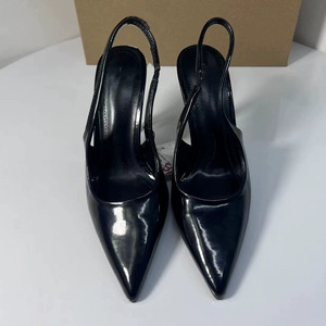 Summer High-Heeled Shoes: Pointed-<b>Toe</b> <b>Closed</b>-<b>Toe</b> Backless Stiletto <b>Mule</b> Sandals, Business & Versatile Women's Casual Footwear - Product Image 2