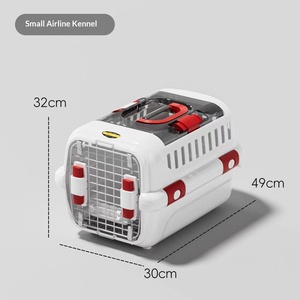 Sac de transport transfrontalier pour animaux de compagnie (chats et chiens) pour vols internationaux, universel, grande taille, toutes saisons - Product Image 4