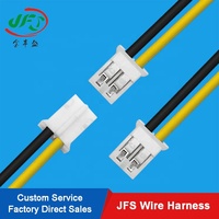 Kabel Harness Profesional China 2-Pin JST Terminal PH dengan Isolasi Nylon RoHS/CCC untuk Penggunaan Otomotif & Medis