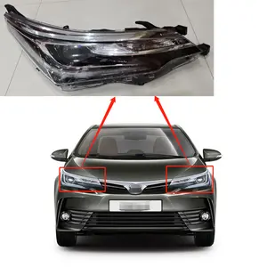 High Quality LED Light OEM 81150-02P90 81110-02P90 Headlight for TOYOTA Corolla 2017 Chinese Version Head Lamp