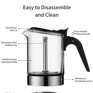 <span class=keywords><strong>Cafetera</strong></span> de Acero Inoxidable de Múltiples Capacidades (3, 6, 9 Tazas) para Preparar Café Diario en la Cocina, <span class=keywords><strong>Cafetera</strong></span> <span class=keywords><strong>Moka</strong></span> - Product Image 6