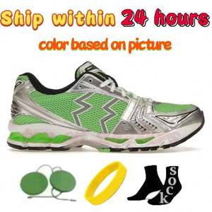 Zapatillas de Diseño para Correr 1130, Zapatillas Deportivas con Plataforma Asicshoes 2160, Color Negro, Plata Pura, Blanco Glaciar, Clay Canyon, para Hombre, Primavera/Verano - Product Image 3