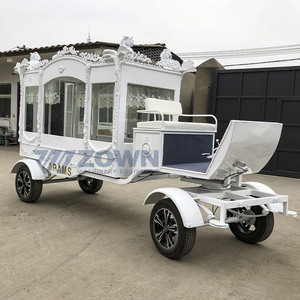 รถเข็นศพ4ล้อสำหรับรถโลงศพรถลากศพแบบปรับแต่งได้ - Product Image 6