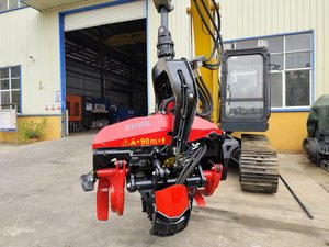 Machinerie forestière Xuvol 750 CV max. Diamètre de coupe. Tête de récolteuse forestière hydraulique pour excavatrice de 75 cm, 25-30 tonnes - Product Image 6