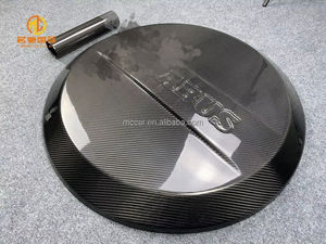 Cubierta de neumático de repuesto de fibra de carbono seco, estilo B, para mercedes-benz Clase G, W463, W464, G500, G550, G55, G63 - Product Image 3