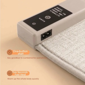 Calentador eléctrico <span class=keywords><strong>de</strong></span> <span class=keywords><strong>pies</strong></span> para debajo del escritorio, almohadilla calefactora cilíndrica, termostato ajustable, cojín <span class=keywords><strong>de</strong></span> invierno, calentador <span class=keywords><strong>de</strong></span> espacio plegable para mesa <span class=keywords><strong>de</strong></span> oficina - Product Image 4